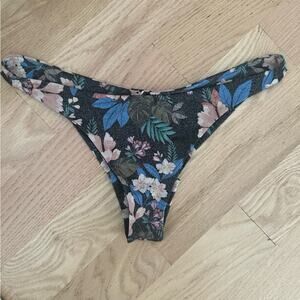 O'Neill Multicolor Floral Bikini Bottom Large NWT